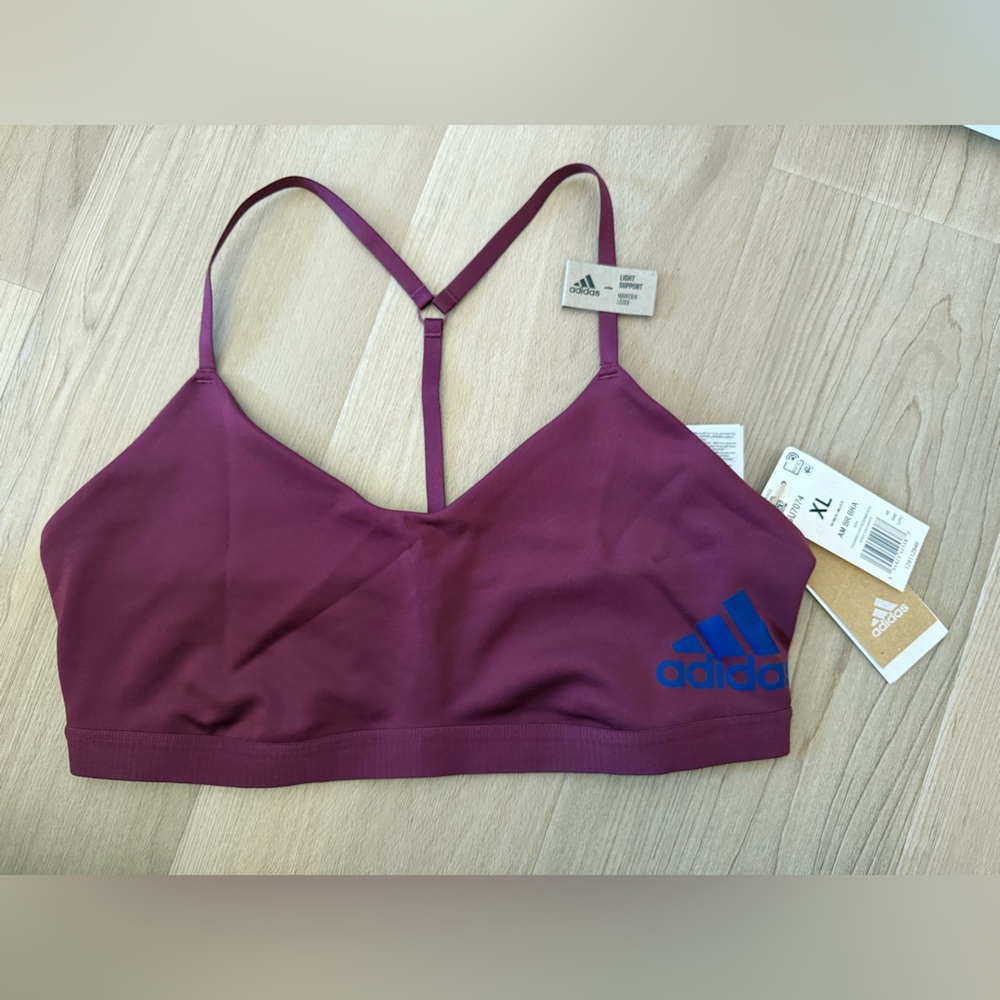 NWT Adidas Women's All Me Light Support Training Bra